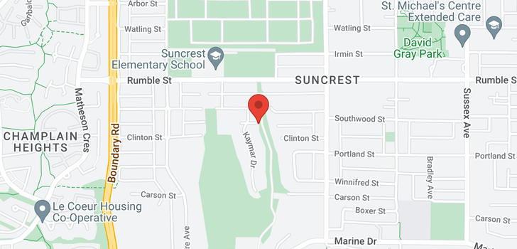 map of 5141 RUMBLE STREET